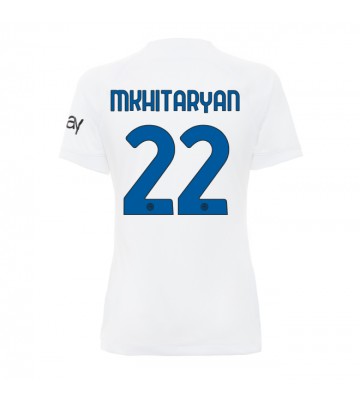 Inter Milan Henrikh Mkhitaryan #22 Bortatröja Dam 2023-24 Korta ärmar
